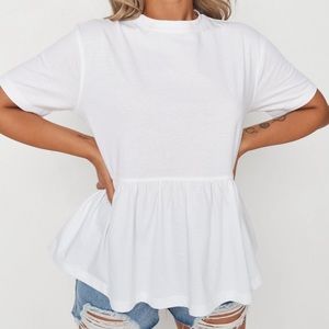 ZARA PEPLUM T-SHIRT